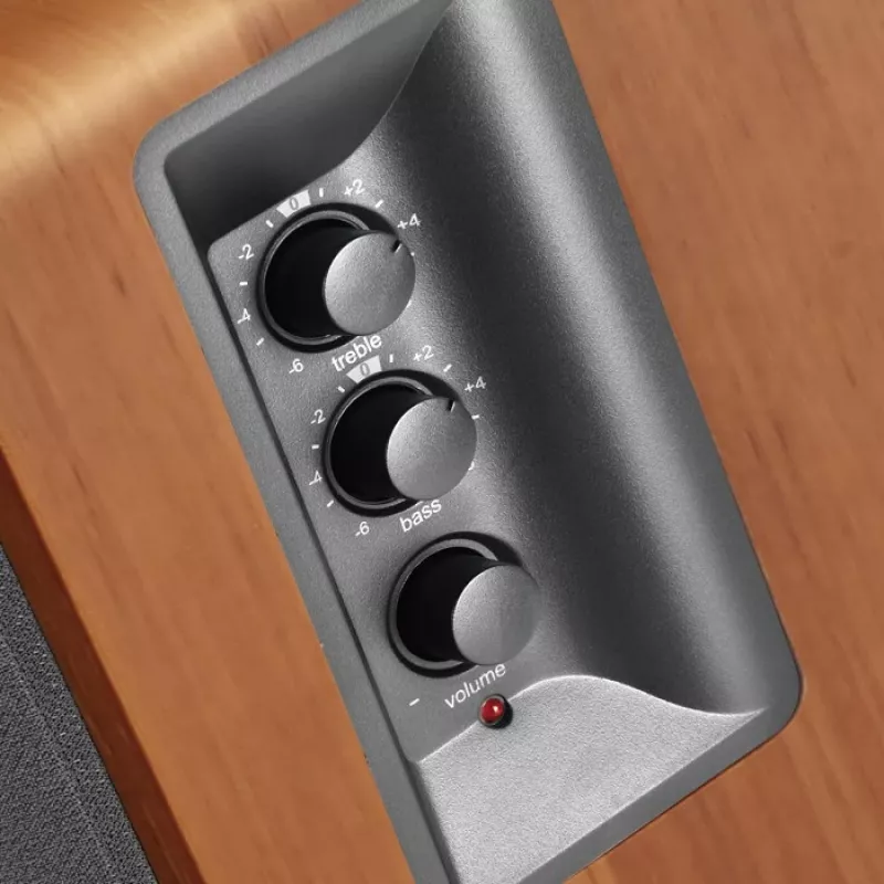 Edifier Studio R1280Ts 2.0 madera/plata retail