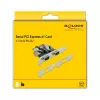 Tarjeta DeLOCK PCI Express x1 a 2 x serie RS-232