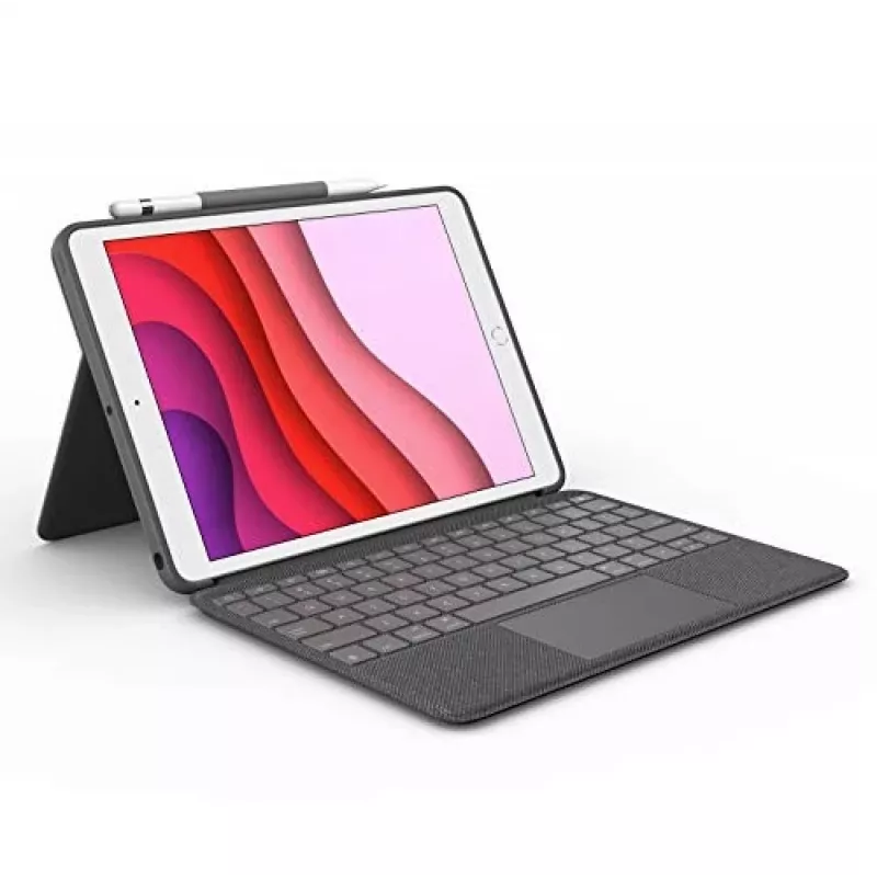 Funda de teclado Logitech Combo Touch para iPad 7. 8. 9. generación