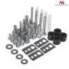 Maclean MC-760 soporte de pared para TV de 26–55 pulgadas, VESA 100×100–400×400, máx. 30 kg, inclinación ±15°, distancia a la pared 7–46 cm, metal, negro