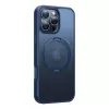 Funda protectora Torras Ostand Pro para iPhone 16 Pro, azul, diseño delgado