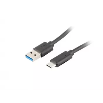 Cable USB Lanberg CA-USBO-31CU-0018-BK 1,8 m USB 3.2 Gen 1 (3.1 Gen 1) USB-C USB-A negro (CA-USBO-31CU-0018-BK)