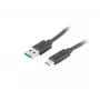 Cable USB Lanberg CA-USBO-31CU-0018-BK 1,8 m USB 3.2 Gen 1 (3.1 Gen 1) USB-C USB-A negro (CA-USBO-31CU-0018-BK)