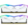 DIMM 32 GB DDR5-6000 (2x 16 GB) kit dual, memoria blanca, FF4D532G6000HC30DC01, Delta RGB, INTEL XMP