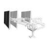 Soporte de monitor con pedestal Ergotron LX Series 45-690-290 68,6 cm 27 escritorio blanco