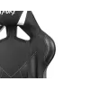 Silla gamer FURY Avenger L universal con asiento acolchado negra