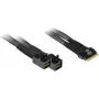 Inter-Tech SFF-8654 8i 2x SFF-8643 Negro