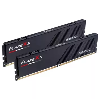 DIMM 64 GB DDR5-5600 (2x 32 GB) Dual-Kit, memoria RAM negra, F5-5600J3636D32GX2-FX5, Flare X5, AMD EXPO