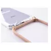 Funda con collar para smartphone Lookabe para iPhone Xs Max – acabado oro nude
