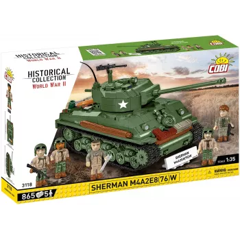 Blocks Sherman M4A2E8 865 piezas