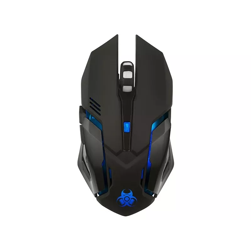 Ratón gaming ergonómico inalámbrico TRACER ROCKY RF NANO - diseño compacto, conexión RF inalámbrica