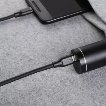 Cable USB-C Aukey CB-CC1P 1 m, 60W PD, USB-C a USB-C