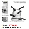 Juego de batería de cocina Russell Hobbs RH00543EU7 — 5 piezas, antiadherente, apto para lavavajillas