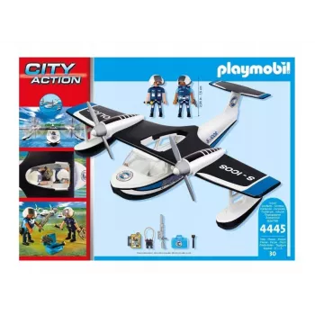 Set de figuras City Action 4445 hidroavión de policía
