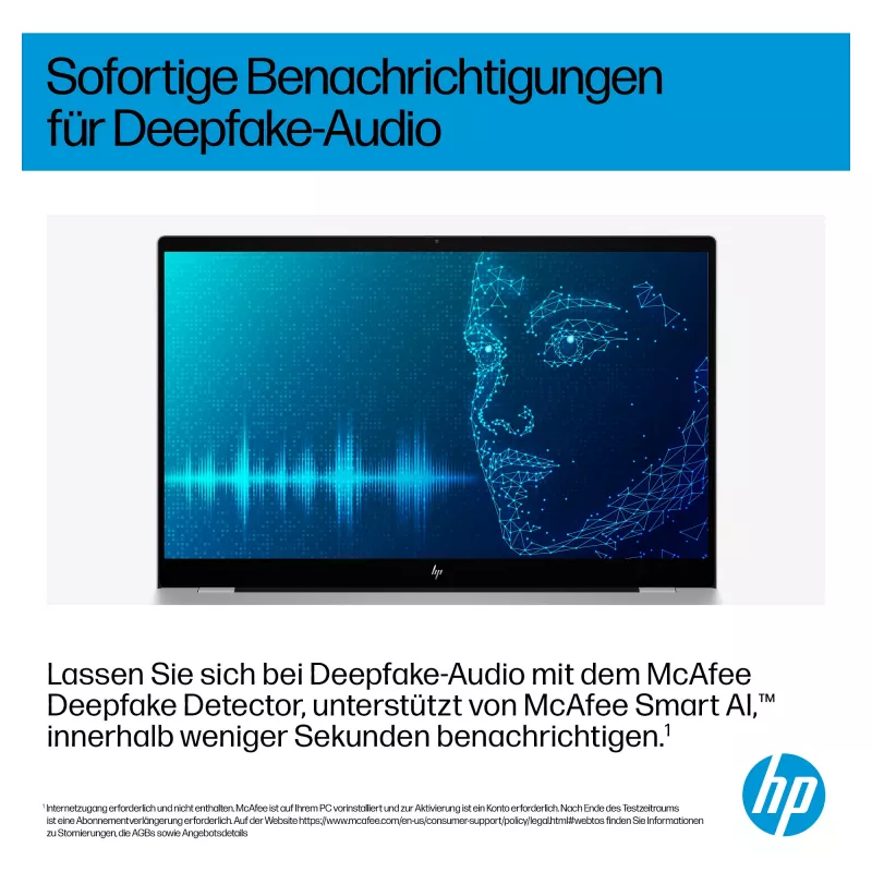 Portátil HP OmniBook 7 Next Gen AI 17-dc0074ng - Intel Core Ultra 7 258V / 2.2 GHz - Win 11 Pro - Intel Arc Graphics 140V - 32 GB RAM - 1 TB SSD NVMe - 43,9 cm (17.3