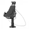 Soporte de mesa para iPad y tablet Manhattan, con cerradura, montaje en pared, protección antirrobo segura, tablets de 7,9 pulgadas a 10,5 pulgadas, giro 360°, inclinación +/- 70°, rotación 330°, negro, garantía de por vida