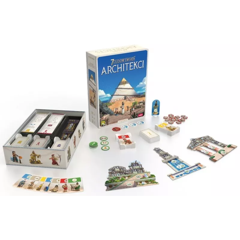 Juego de mesa 7 WUNDER DER WELT - ARCHITEKTEN (VERSIÓN POLACA)