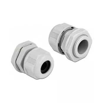 Prensaestopas DeLOCK 60366 gris plástico 2 uds.