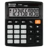 ELEVEN calculadora de oficina SDC-810NR pantalla de 10 dígitos, alimentación dual, negra