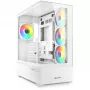 Caja de PC Sharkoon AK6 RGB, ATX, Blanca