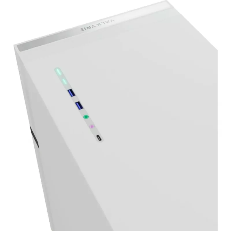 VK02 Lite, Caja torre Blanca, Cristal templado