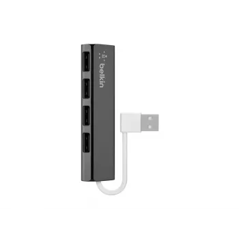 Hub Belkin F4U042BT USB 2.0 480 Mbit/s negro