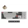 Teclado mecánico Full-Size Keychron Q6 Ultra 8K – USB, RF inalámbrico, Bluetooth, RGB, blanco