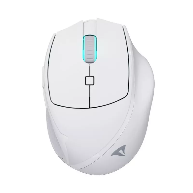 Sharkoon OfficePal M25W ratón de oficina inalámbrico, para diestros, 4000 DPI