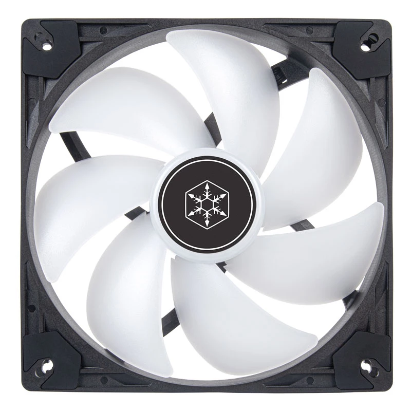 Ventilador de caja SilverStone VISTA 140 ARGB 140 mm negro
