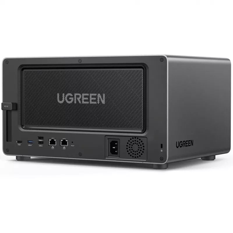 UGREEN NASync DXP8800 Plus NAS 8 bahías 0/8 SATA + 0/2 M.2 SSD, 2x 10GbE, 8GB RAM