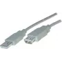 Cable USB ShiverPeaks BS77122 1,8 m USB 2.0 gris