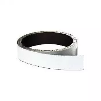 Cinta magnética Franken LS10 0,8 mm — 10 mm x 10 m, blanca