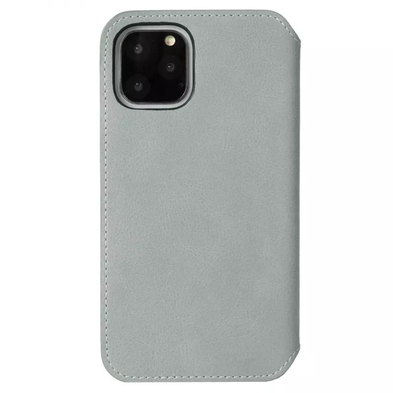 Funda para móvil Krusell Sunne para Apple iPhone 11 Pro — gris vintage, funda tipo folio con compartimento para tarjetas