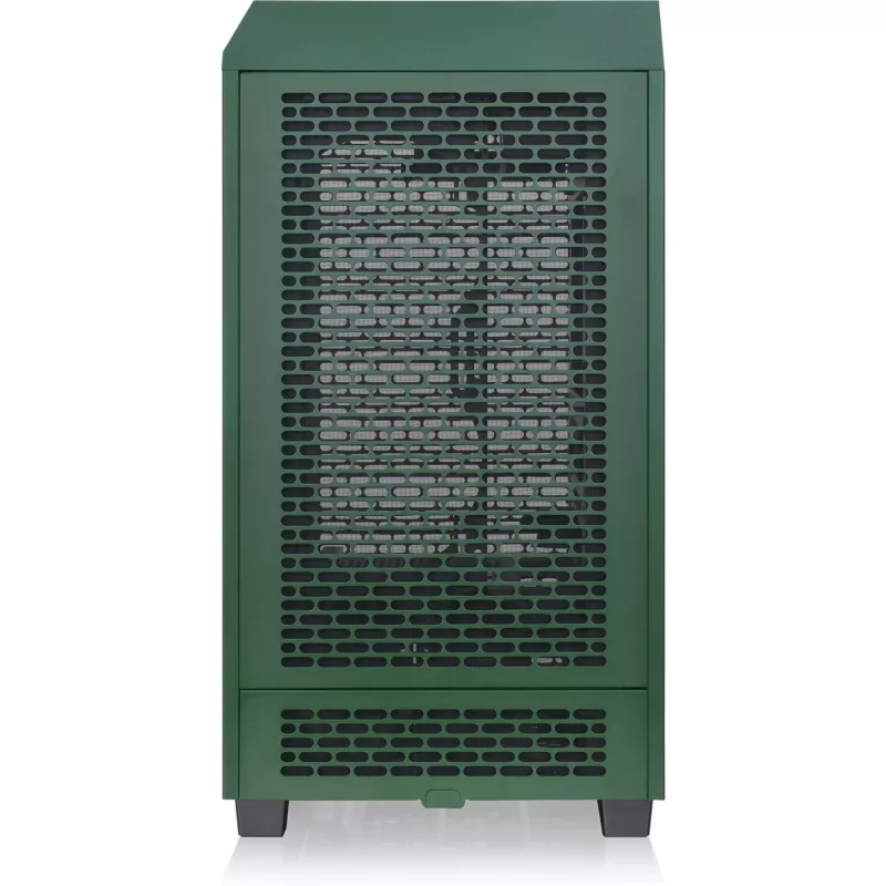 The Tower 200, Caja torre Verde oscuro, cristal templado