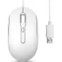 Perixx PERIMICE-222UW ratón óptico Silent USB-A blanco – ratón – óptico (PERIMICE-222UW)