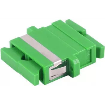 Adaptador de fibra óptica S/CONN SC 07-60061 verde multimodo