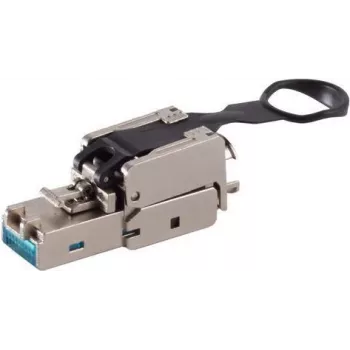 Conector de cable RJ-45 ShiverPeaks BS08-51004 plata conector macho