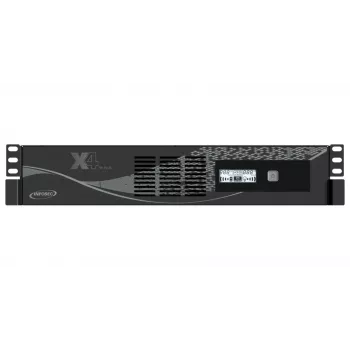 SAI rack Infosec X4 2000 RM Plus 2 kVA / 1200 W, 10 tomas Type F, LCD, Line-Interactive