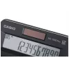 Casio MJ-120D Plus calculadora de sobremesa, 12 dígitos, con pilas/solar, negra