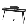 Piano digital Kruger & Matz KMDP-45P-BK — acabado negro mate, teclas contrapesadas