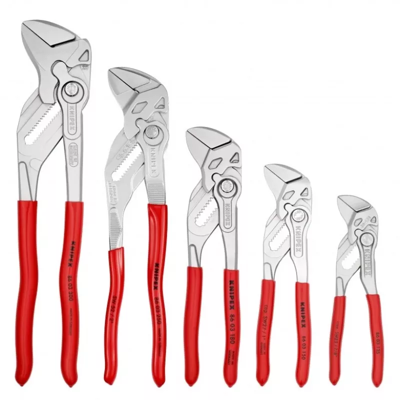 KNIPEX juego de alicates universales 5 piezas 125/150/180/250/300 mm