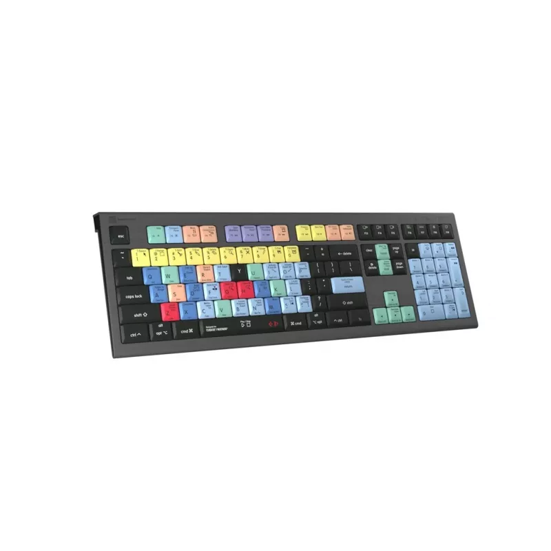 Logickeyboard LKB-CBASE-A2M-UK Teclado Universal USB QWERTY UK-Inglés Negro