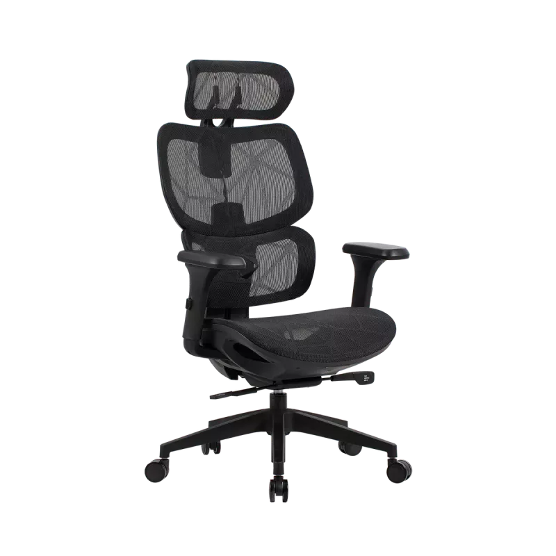 Silla de oficina gaming Onex | Ventra Premium malla transpirable | negra
