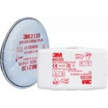 3M 6035 accesorio de protección respiratoria filtro de partículas 80 uds.