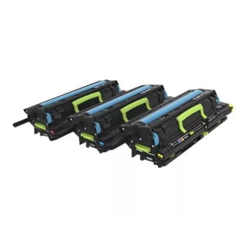 Lexmark - amarillo, cian, magenta - original - unidad reveladora / kit de fotorreceptor LCCP, LRP - para Lexmark CS820, CX825, CX860 (72K0FV0)