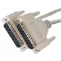 Cable D-Sub ShiverPeaks AK 4010 – 25 polos conector macho a macho, 1,8 m