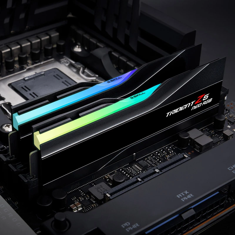 G.Skill Trident Z5 Neo EXPO RGB 64GB (2x32GB) DDR5 PC5-48000C30 6000MHz Kit de doble canal