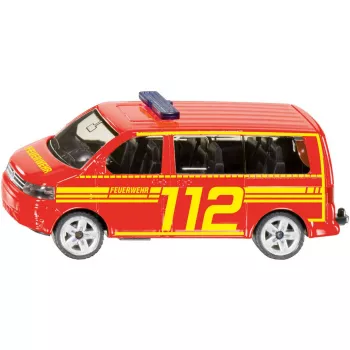 Usorteret Siku VW T5 vehículo de mando de bomberos modelo SIE-30474970 vehículo de emergencia de fundición 1:87
