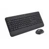 Logitech Signature MK650 for Business - Conjunto teclado y ratón - Inalámbrico - 2,4 GHz, Bluetooth LE - QWERTY - Español - Grafito