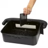 ProfiCook PC-FR 1313 H freidora de aire doble, 10 L, 2400 W, negro/acero inoxidable